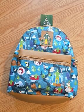 Bioworld ELF Themed Blue and Tan Backpack